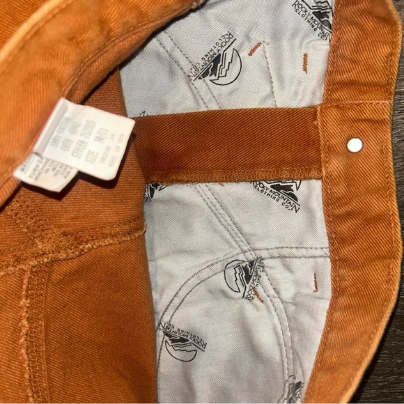 Vintage Rockies Rocky Mountain Clothing Co. High Waist Sz 30 11/12X34Rust Brown - Picture 11 of 11